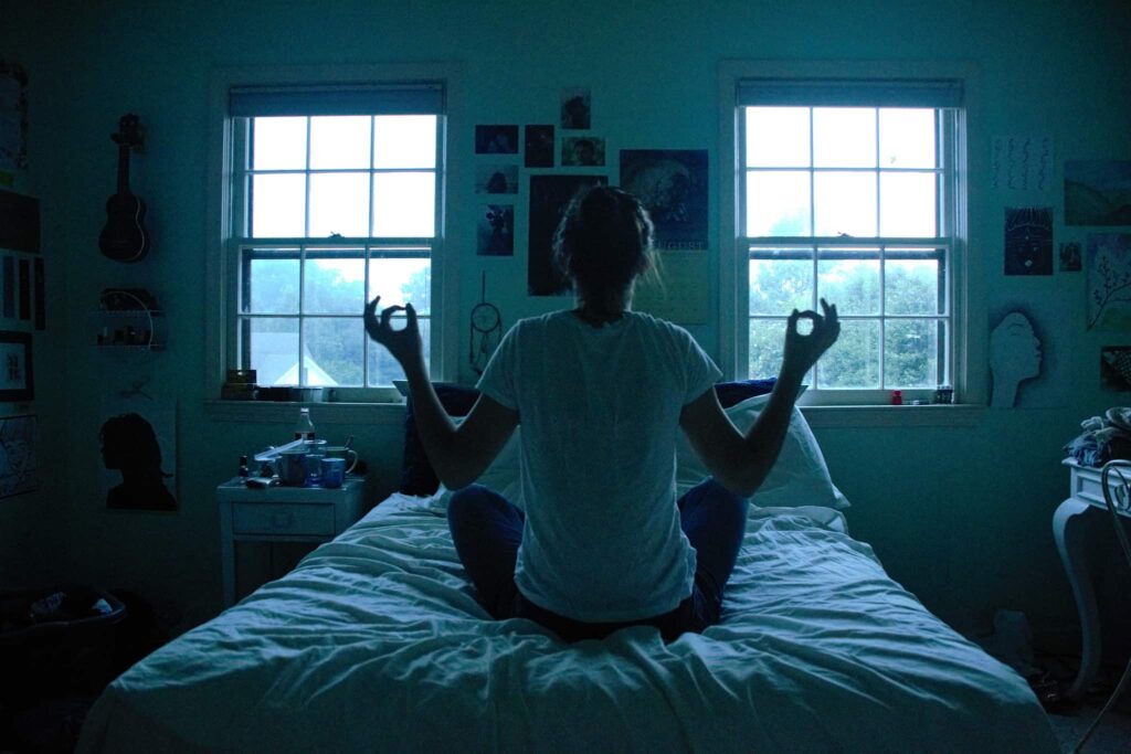 Young Woman Meditating